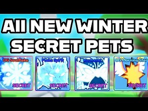 How To Get/Hatch Winter Secrets in BGSI | Roblox Bubble Gum Simulator Infinity