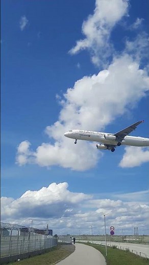 A321 landing in CPH Airport #cph #aviation #a321