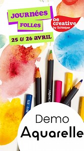🩵💙💜Démonstration Techniques Aquarelles par Fabio Dose chez BeCreative by Schleiper 🩵💙💜 🕘Quand : Vendredi & Samedi 25 et 26 Avril, 10.00 - 18.00 👉Où : Rue de l'Etang 63 - 1040 Etterbeek 🖌Deux journées de démonstrations pour explorer l'aquarelle sous toutes ses formes ! Présentée en godets ou en tubes, sous forme de crayons aquarelle ou de feutres aquarellables, il existe de nombreuses manière de se lancer dans cette technique passionnante ! Le tout, c'est de commencer ! Venez nous voir !