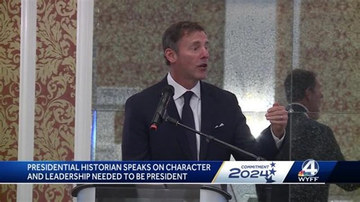 Presidential historian speaks on character needed to be president