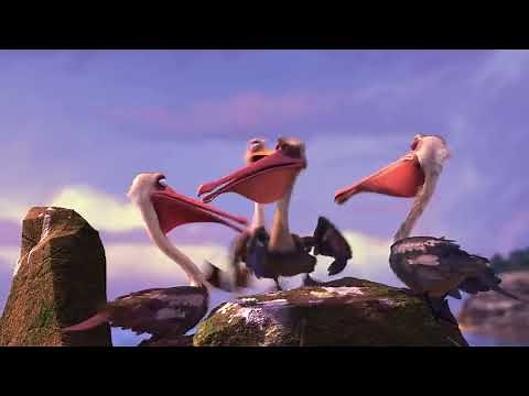 Mine mine seagulls vs crab scene (Finding Nemo 2003)