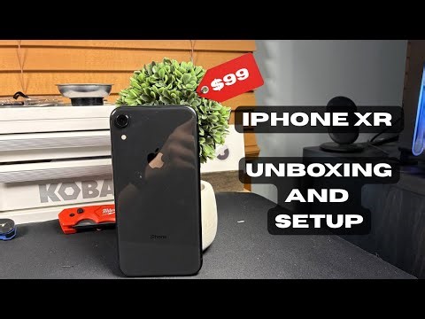 iPhone XR Unboxing and Setup. Worth $99?