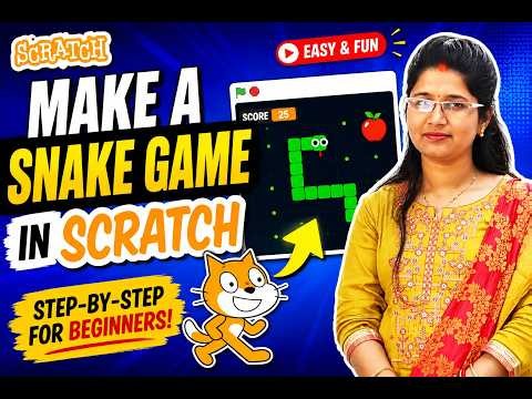 How to Make a Snake Game in Scratch 🐍 | Scratch Tutorial for Beginners (2026)