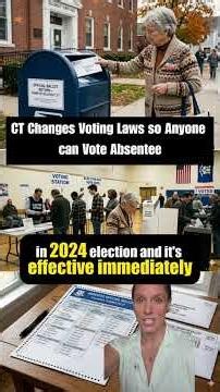 New law allows CT voters can use absentee ballots anytime