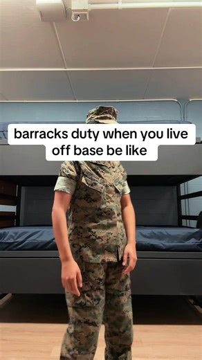 & with students as your ADNCO… yeah I’m sleeping with boots on. #marine #duty #usmc #miltok #militarylife