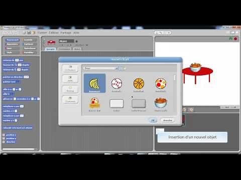 6 Minutes Scratch Leçon 1 : Utilisation des objets