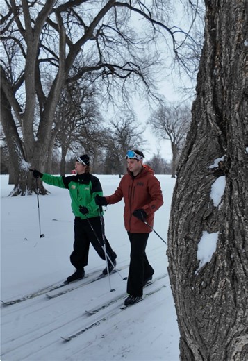 No mountains? No problem. North Dakota is made for cross-country skiing. 🎿