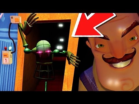 Hello Neighbor Alpha 4 🌟REAL ENDING & SECRET MANNEQUIN SCENE!🌟 (Hello Neighbor Update Gameplay)