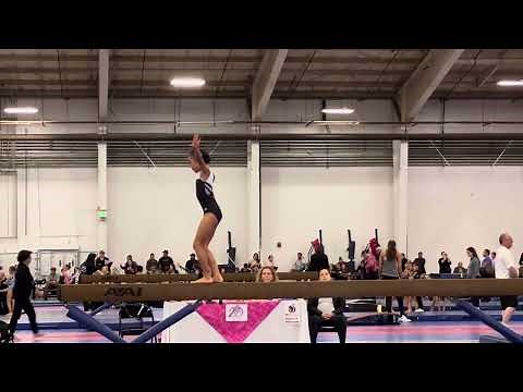 Level 4 Beam routine 9.6 - 2nd place USA Gymnastics State Championships 2023