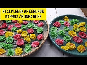 HOW TO MAKE DAPROS | ROSE FLOWER CAKE | ROSE FLOWER CRACKERS | FOR SALES IDEAS