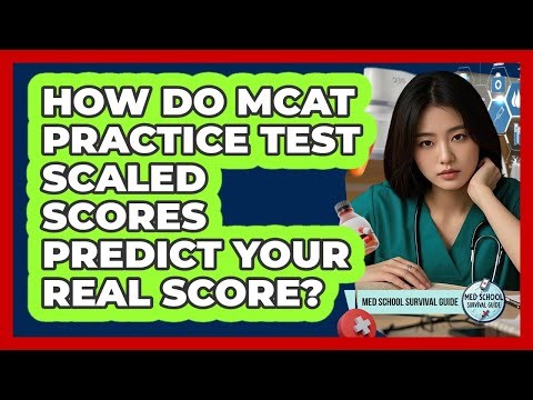 How Do MCAT Practice Test Scaled Scores Predict Your Real Score? - Med School Survival Guide