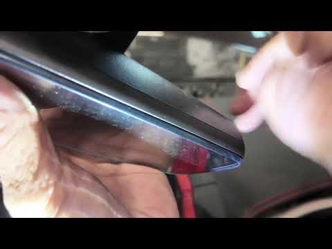 Removing rear view mirror on a C8 Corvette
