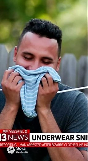Man gets arrested for sniffing peoples underwear.