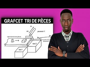 GRAFCET : Étude complète d’un tri de pièces | Fonctionnement +Schéma de puissance corrigé