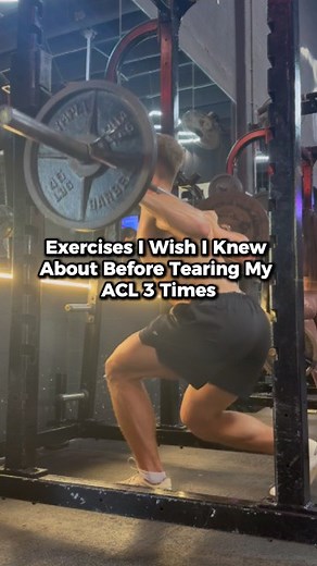 After tearing my ACL 3 times, I realized it wasn’t just bad luck — it was bad preparation. These are the exercises I wish I knew before tearing my ACL, and they’ve become non-negotiables in my recovery 👇 ⚡ Spring Ankle – Trains your first line of defense for your knees. Strong ankles and calves absorb impact before it ever reaches your knees. 🏋️ Safety Bar Split Squat – Emulates the real-life movements you make when running, jumping, or cutting. Builds functional strength through full range. �