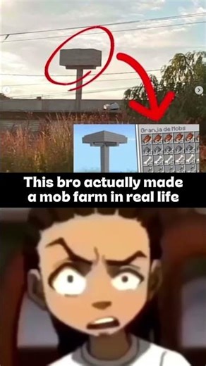 This Real Life Mob Farm is Insane #minecraft #memes