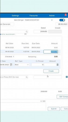 How to Create a Debit Note with Auto GST calculation - RealBooks | Online Accounting Software