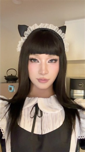 猫耳男の娘メイド挑戦したけど、死ぬほど似合ってる。雇って