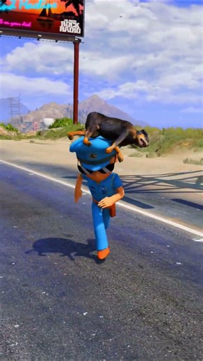 Little Singham Saved His Pet Dog From Train #shorts #viral #shortsfeed