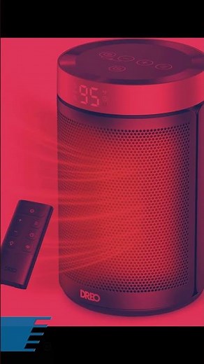 Dreo Portable Space Heater — Quiet, Safe & Powerful