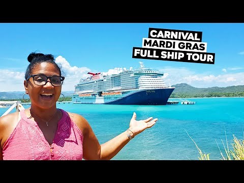 Carnival Mardi Gras Ship Tour