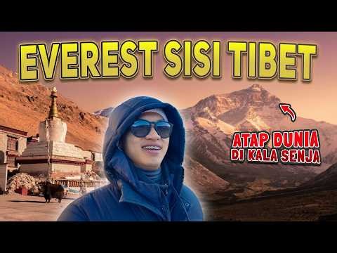 Biara TERTINGGI di Dunia Ada di EVEREST😱⁉️ Kedua Kali ke Everest Basecamp, tapi Ini Sisi TIBET🇨🇳🏔️