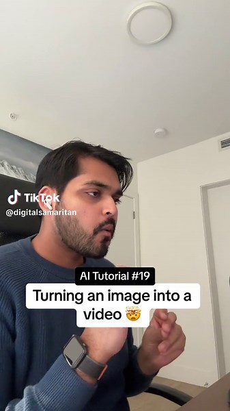🔥 turn an image into a video! #aitutorial #learnai #chatgpthack #chatgpttutorial #digitalsamaritan #videoeditingtutorial #videoeditingtips