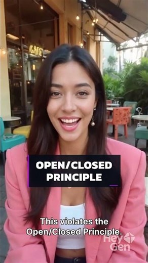 SOLID: open/closed principle