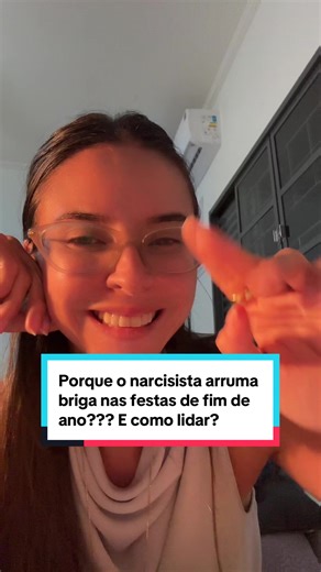 Porque os #narcisistas gostam de criar casos e brigas no final do ano? #neuropsicologia #transtornodepersonalidade