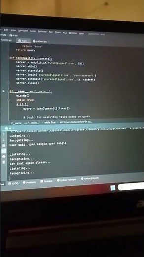 I have make voice assistant using python 🤖
