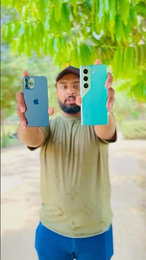 Tecno Camon 40 Pro vs iPhone 12 Pro Camera Comparison 🔥#tecnocamon40pro #iphone12pro #shorts