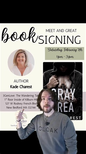 My first event of 2026 is going to be at the incredible @3GenLove: The Wandering Tale inside @The Kilburn Mill in New Bedford, Massachusetts. This is their grand opening event and l'll be there with other fabulous vendors and authors!!!! Can't wait to see you there!!!