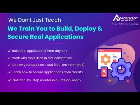 Become Job-Ready in 90 Days | Full Stack + Cloud + Security Course for Beginners |Aerovant-Portfolio