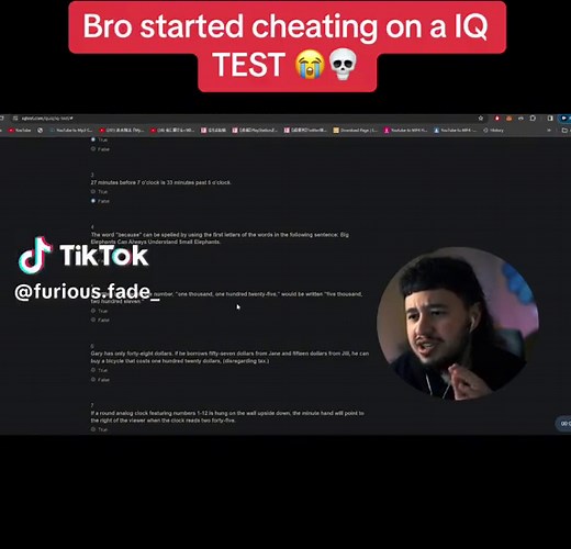 fade so slow but we love him for that #furiousfade #fade | iq test