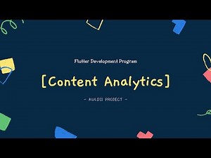 FLUTTER 100 [Content Analytics] (Tutorial Flutter Bahasa Indonesia)
