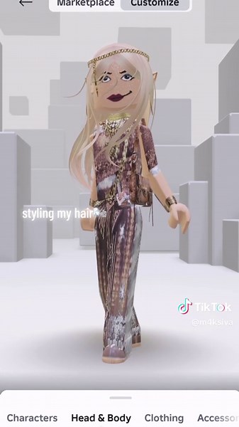 Roblox Hair Styling Ideas with Windy Hair