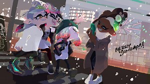 Official Splatoon Art Celebrates Squidmas With Our Favorite Singers