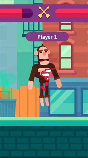 #Bowmasters Naruto vs Mr Moyer #FunnyGameplay