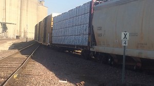 Train derails on east side