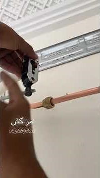 Installation of mini split AC Samsung inverter