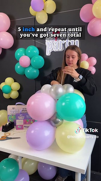 Balloon Stand Decoration Tutorial for Events