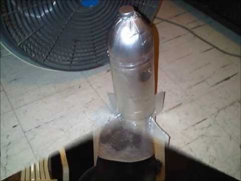 Cohete a Propulsion de agua (Proceso detallado)