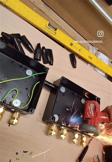 🌟 Hey, everyone! 🎉 I just can't help but rave about my favorite tool, the Milwaukee M12 Cut-Off Tool! 🔧💥 Check out this awesome project we tackled! In the video, I fitted Earth tags (or banjos, as they say!) and bolts down those long 6mm gutter bowls perfectly flush! 🙌 We teamed up with Gardener9, blending 12V and 240V lights for a stunning outdoor look. 💡✨ I set up an adaptable box to house the connections, and with a slick wireless switch, the receiver is snug in the 240V box! Plus, we w