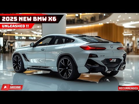 2025 BMW X6: Unleashing the Power of Luxury - Engine Specs and Performance