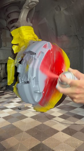 24K views · 1.1K reactions | Brake Caliper Painting  #painting #beforeandafter #satisfying #satisfyingvideos #asmr | Utopia Tints | Facebook