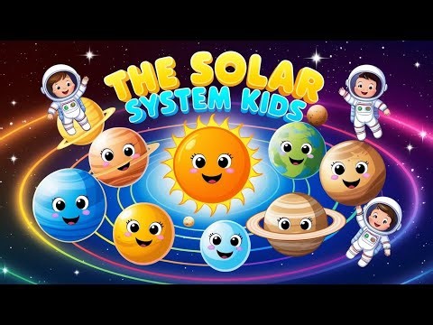 "⭐️ The Ultimate Solar System Song for Kids! 🎶 Fun Nursery Rhymes to Explore Space 🌌"