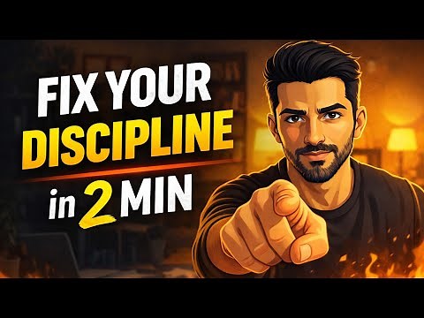 Give Me 2 Minutes… I’ll Fix Your Discipline🔥(Don’t Skip This)