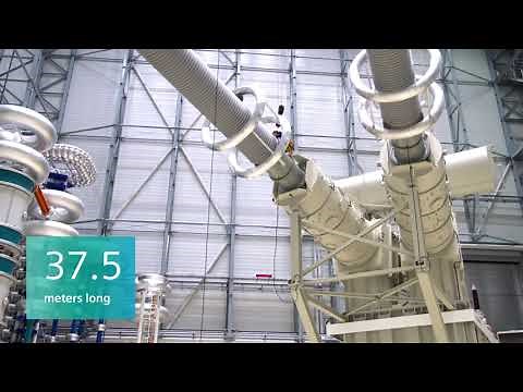 Siemens presents: The first 1,100 kV HVDC Transformer (Part 1, short version)