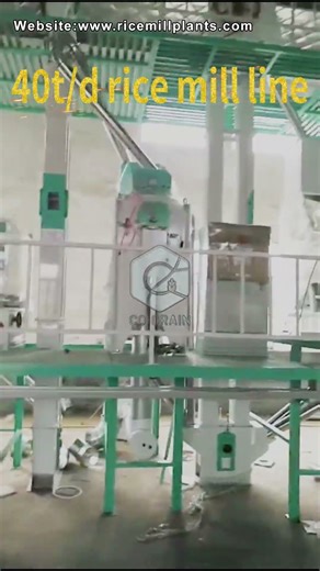 40T/D Rice Mill Plant in Action | Top-Quality Rice Processing Machines by Co-Grain Grain Machinery