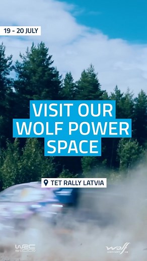 2.4K views | Think you’re fast? How fast? Faster than a @officialwrc driver??  Then it’s time to test your skills and reflexes at Rally Latvia! ️ Join us in the Wolf Power Space and prove you’ve got what it takes ⏱️ 19-20 July, Liepāja Service Park #WolfChallenges #WolfLubricants #WRC #JWRC #rally #RallyLatvia | Wolf Lubes | Facebook
